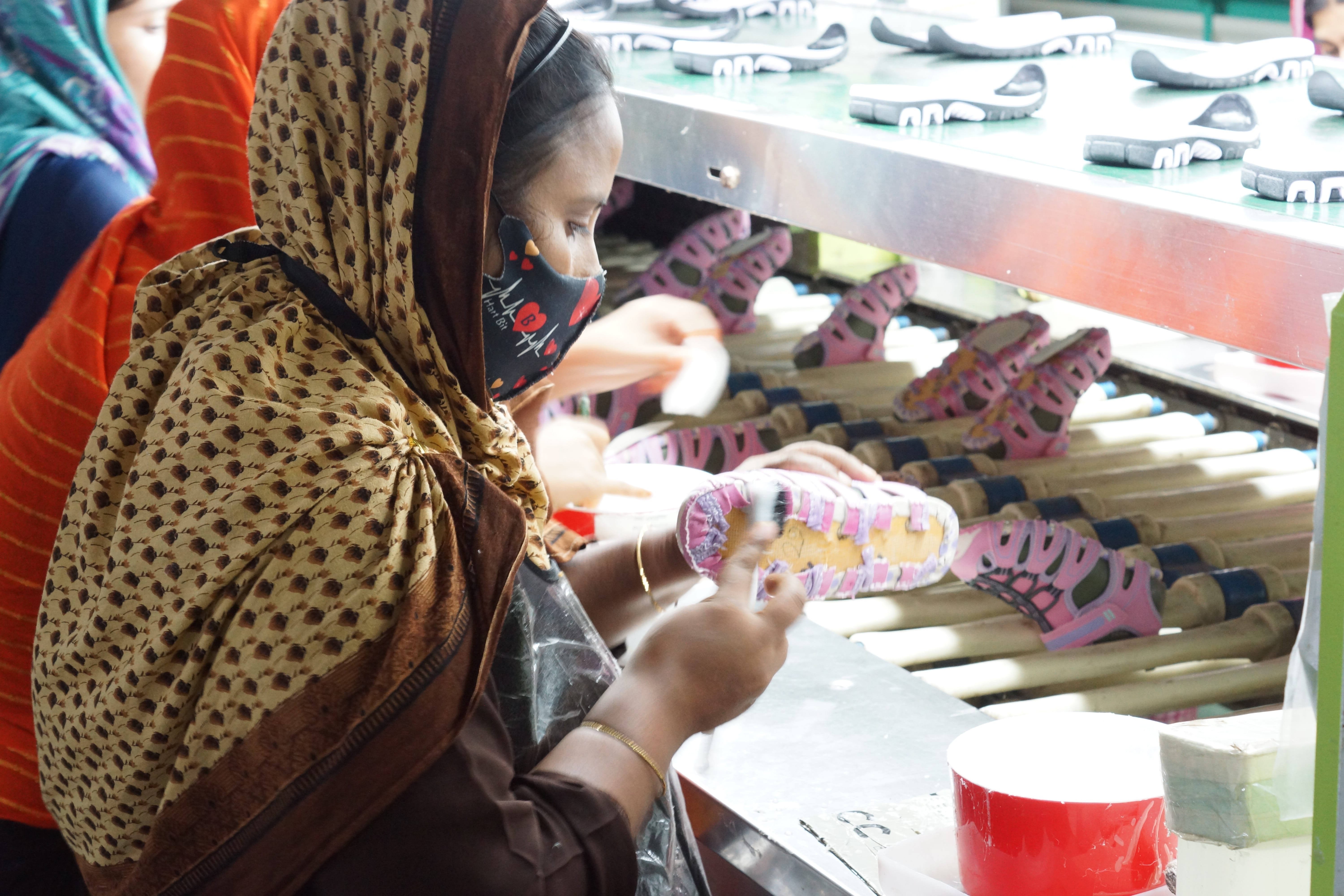 Production line worker